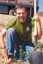 TreePeople Million Trees LA Kick-off planting Hansen Dam Nov 4 2006