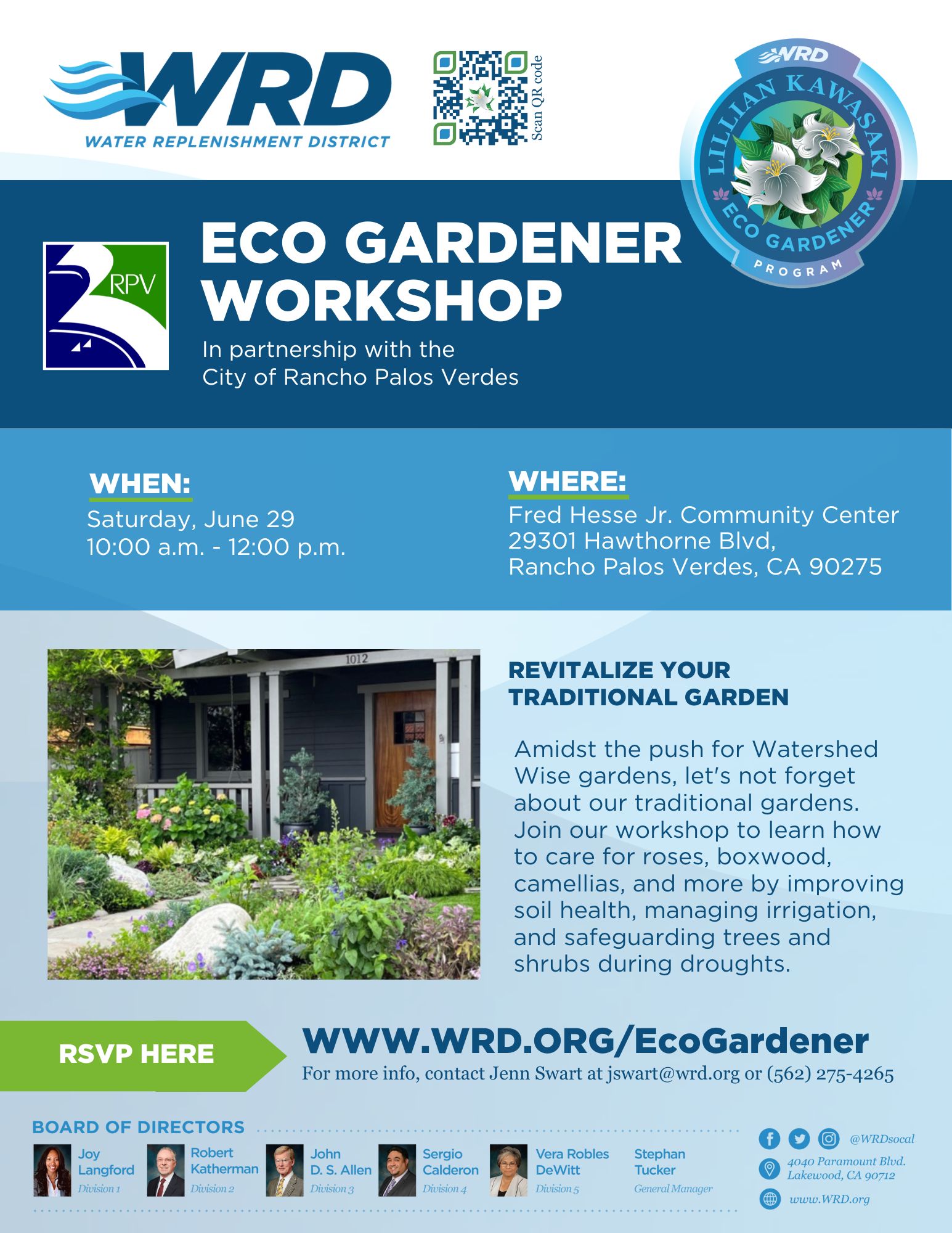 Revitalize Your Traditional Garden, IN PERSON, Fred Hesse Jr Community